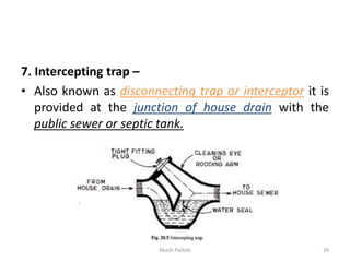 Building Interceptor 08 Building Water Supply and Sanitary Fixtures | PPTX