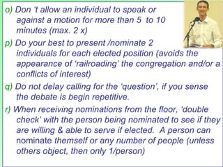 8 Business meeting decorum | PPTX
