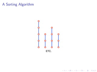 A Sorting Algorithm




                      ETC.
 