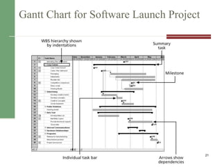 Gantt Chart for Software Launch Project
21
 