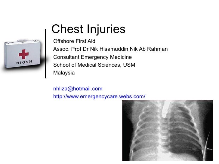 First Aid For Chest Injury