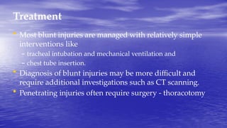 08 Chest Injuries.pptx learning notes for school | PPTX