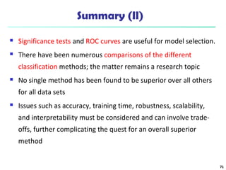 Data Mining:Concepts and Techniques, Chapter 8. Classification: Basic Concepts Slide 71