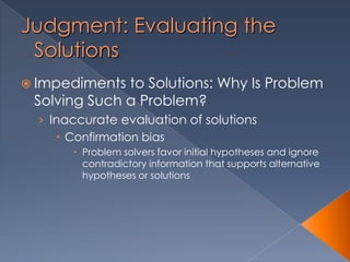 Problem Solving Impediments 08 cognition & language | POTX
