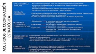 ACUERDOS
DE
COOPERACIÓN
ESTRATÉGICA
 