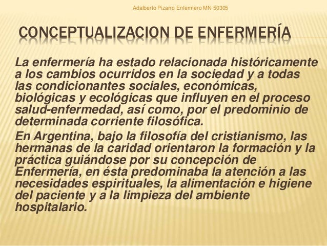 Resultado de imagen para conceptualizacion de enfermeria