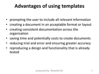 Creating Technical documentation | PPTX