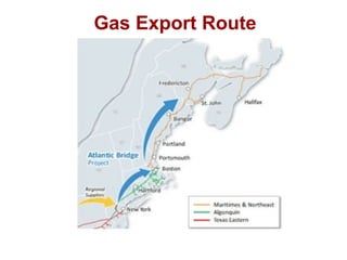 Gas Export Route
 