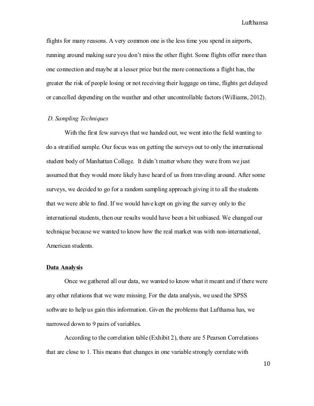 Lufthansa case essay 07 image