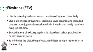 Subside Less Active 08d ARV Toxicities and Interactions - Copy.pptx