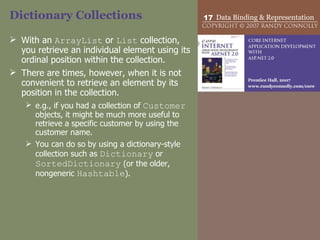 ASP.NET 08 - Data Binding And Representation | PPT | Databases ...