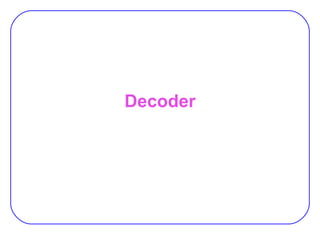 Decoder
 