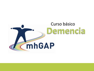 mhGAP-IG base course - field test version 1.00 – May 2012 1
 