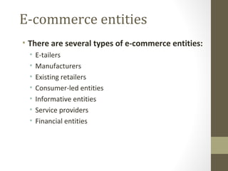 08 e commerce entities