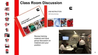 8
Class Room Discussion
Review training
material and have
group discussion on
material and your
position.
 