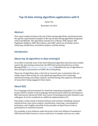 TOP 10 DM ALGO | PDF