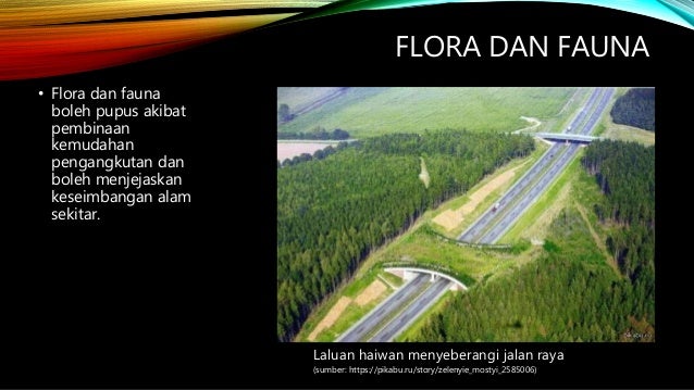 Kesan Alam Sekitar Dari Projek Pengangkutan