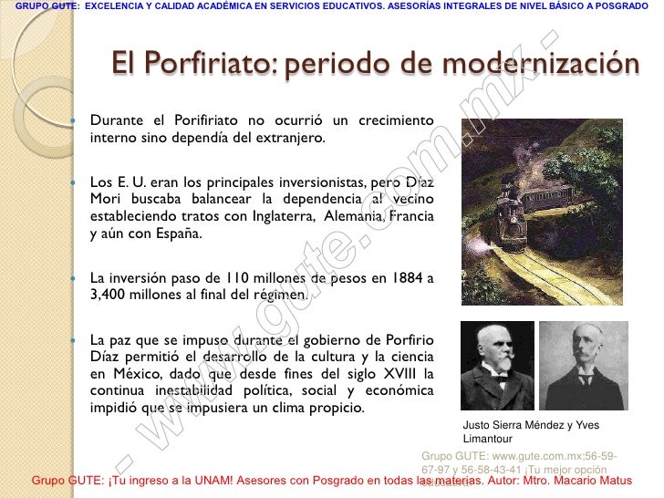08 El Porfiriato