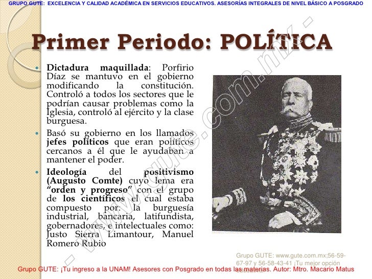 08 El Porfiriato