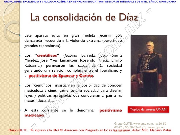 08 El Porfiriato