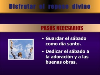 08 El Reposo Sef | PPT