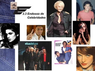 3.3 Endosso de 
Celebridades 
 