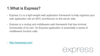 08 express introduction | PPT