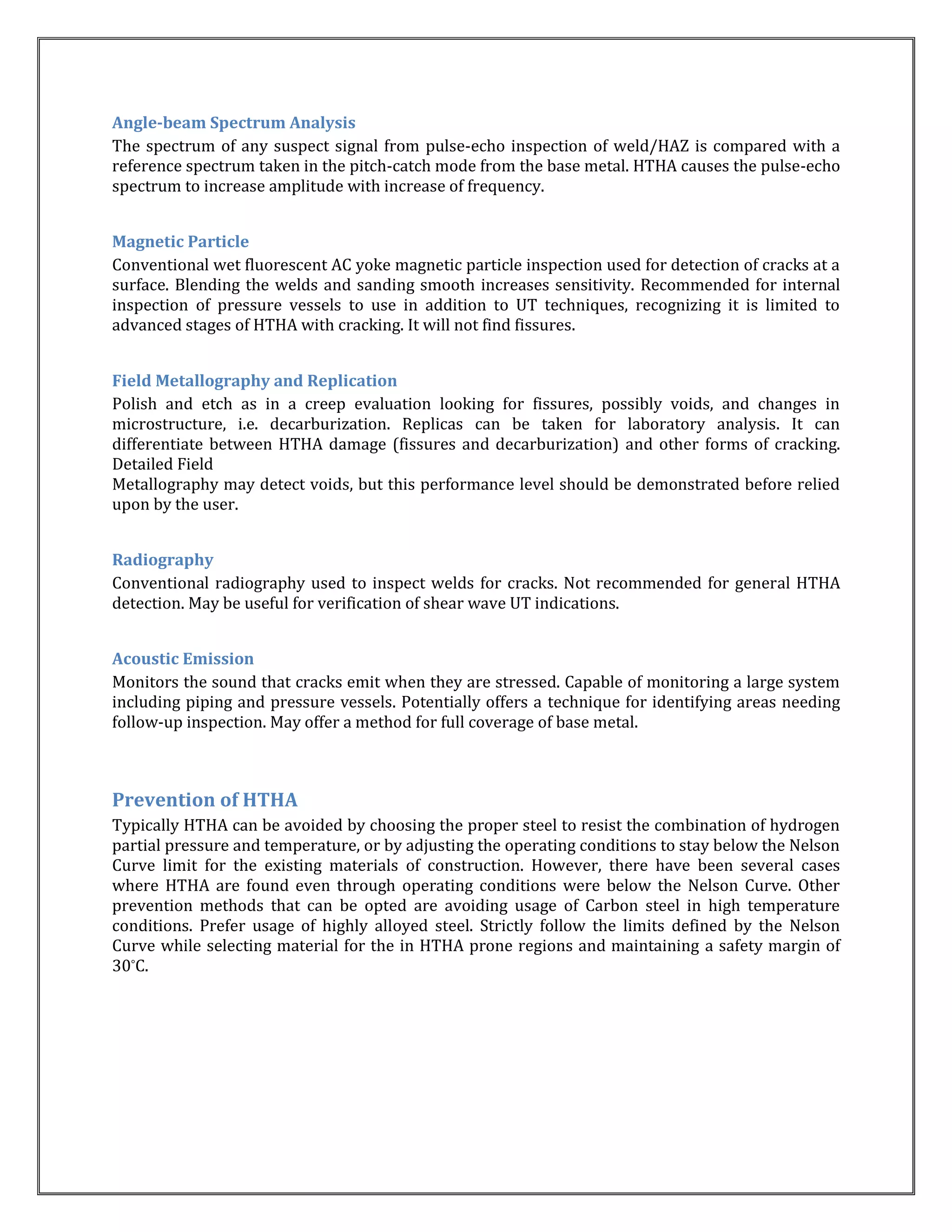 HTHA Report IOCL_publish | PDF