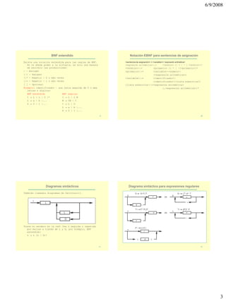 Gramaticas Regulares