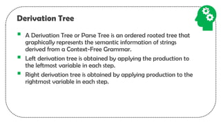 Derivative Tree Regular Language and Regular Grammar Lecture | PDF