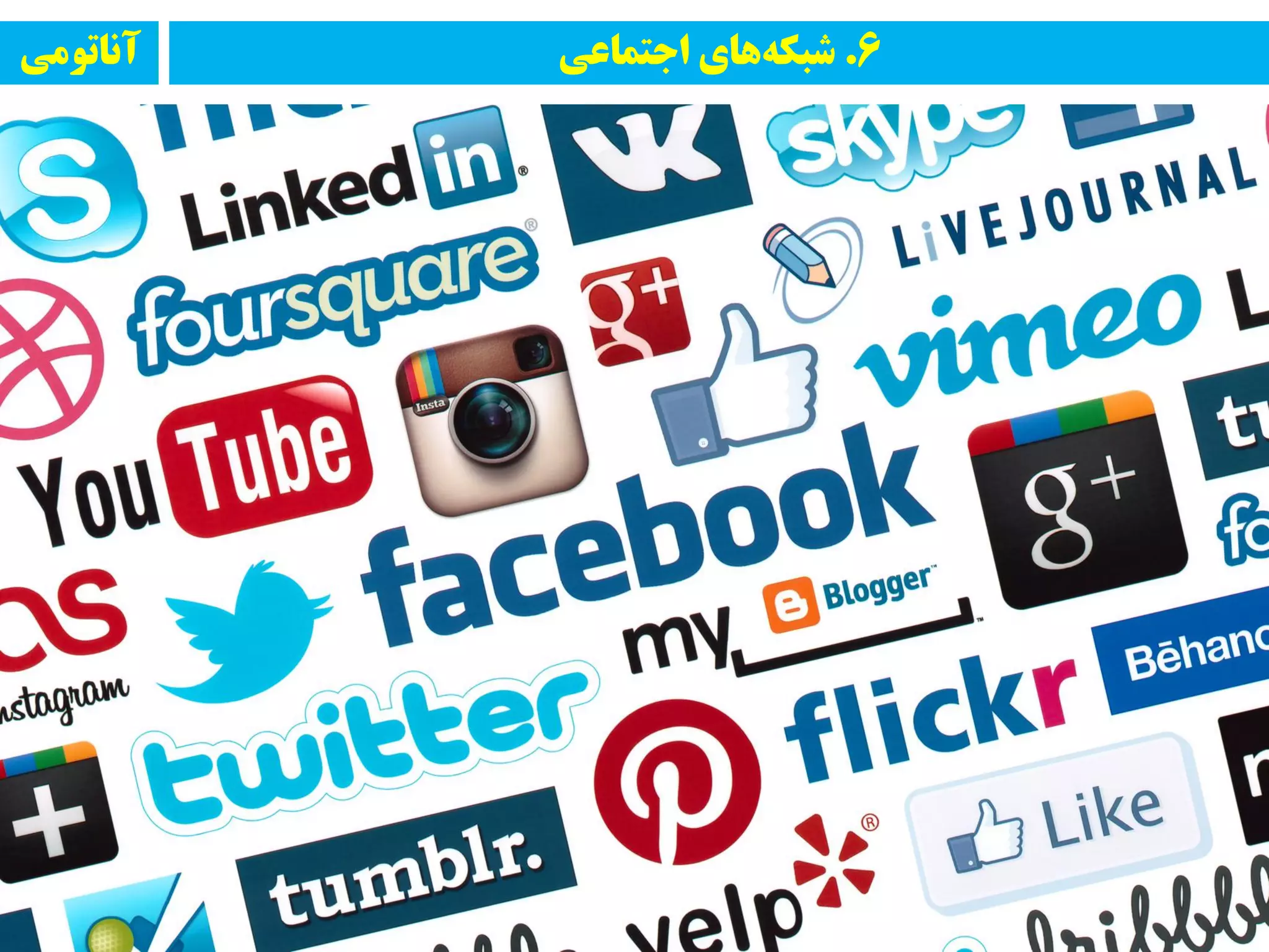 ‫آواتًمی‬ 6.‫اجتماعی‬ ‫های‬‫شبکه‬
 