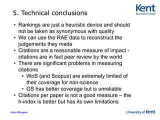 Mean citations per paper field normalised (cpp)