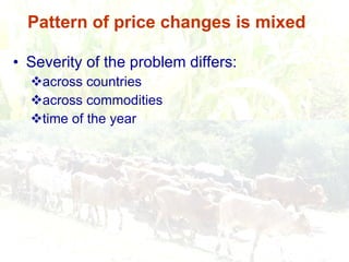 Responding to Rising Food Prices in Eastern and Southern Africa: A Regional Perspective