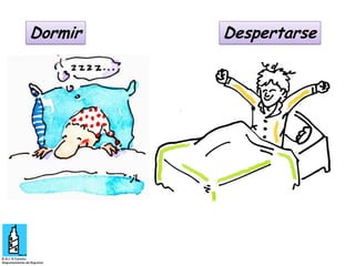 Dormir

Despertarse

 