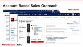 Account Based Sales Outreach
 