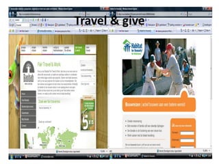 Travel & give
 