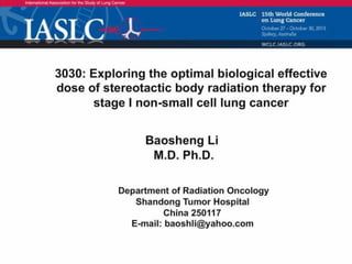 Accelerated hypofractionated
radiotherapy using Tomotherapy
plus chemotherapy for inoperable
locally advanced lung cancer:
preliminary results of a prospective
phase II trial

 