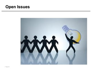 | Page 36
Open Issues
Open Issues
 