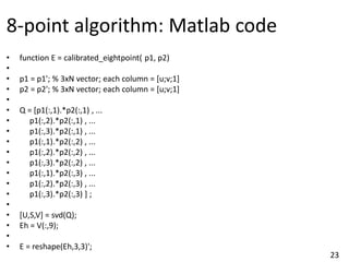 Multiple_view_geometry - Mechatronics and Robotics | PDF