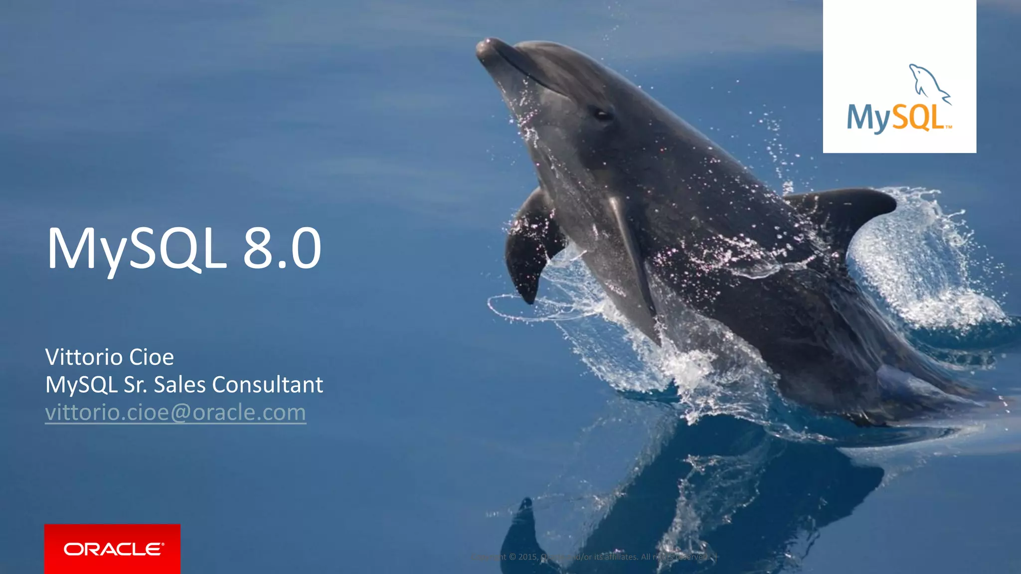 Mysql 8 0 ppt