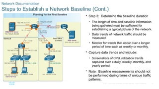 Baseline Network Traffic CCNA Routing and Switching Network Troubleshooting | PPTX