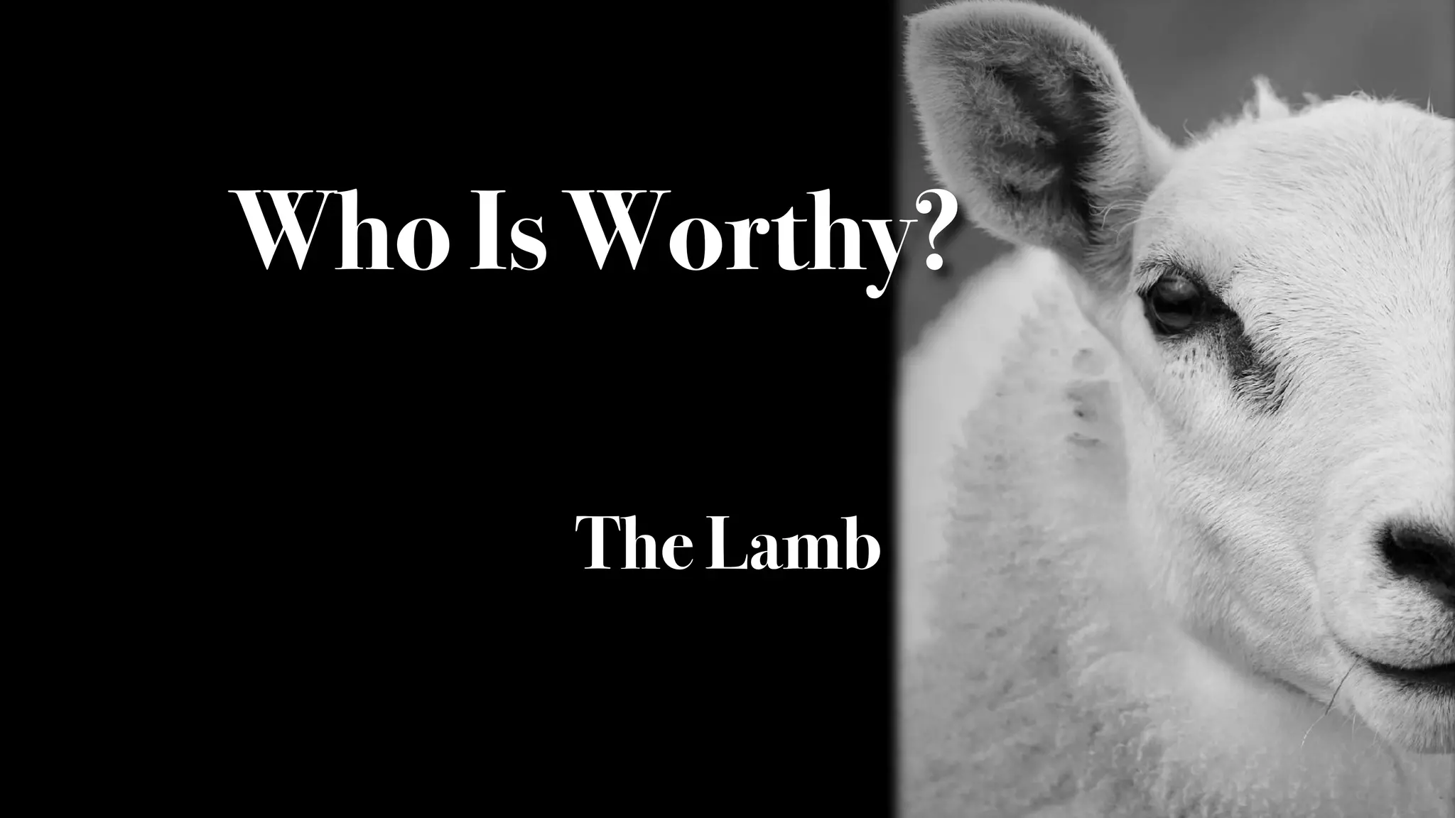 who-is-worthy-ppt