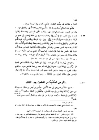 الدرر في اختصار المغازي لابن عبد البر الحافظ 