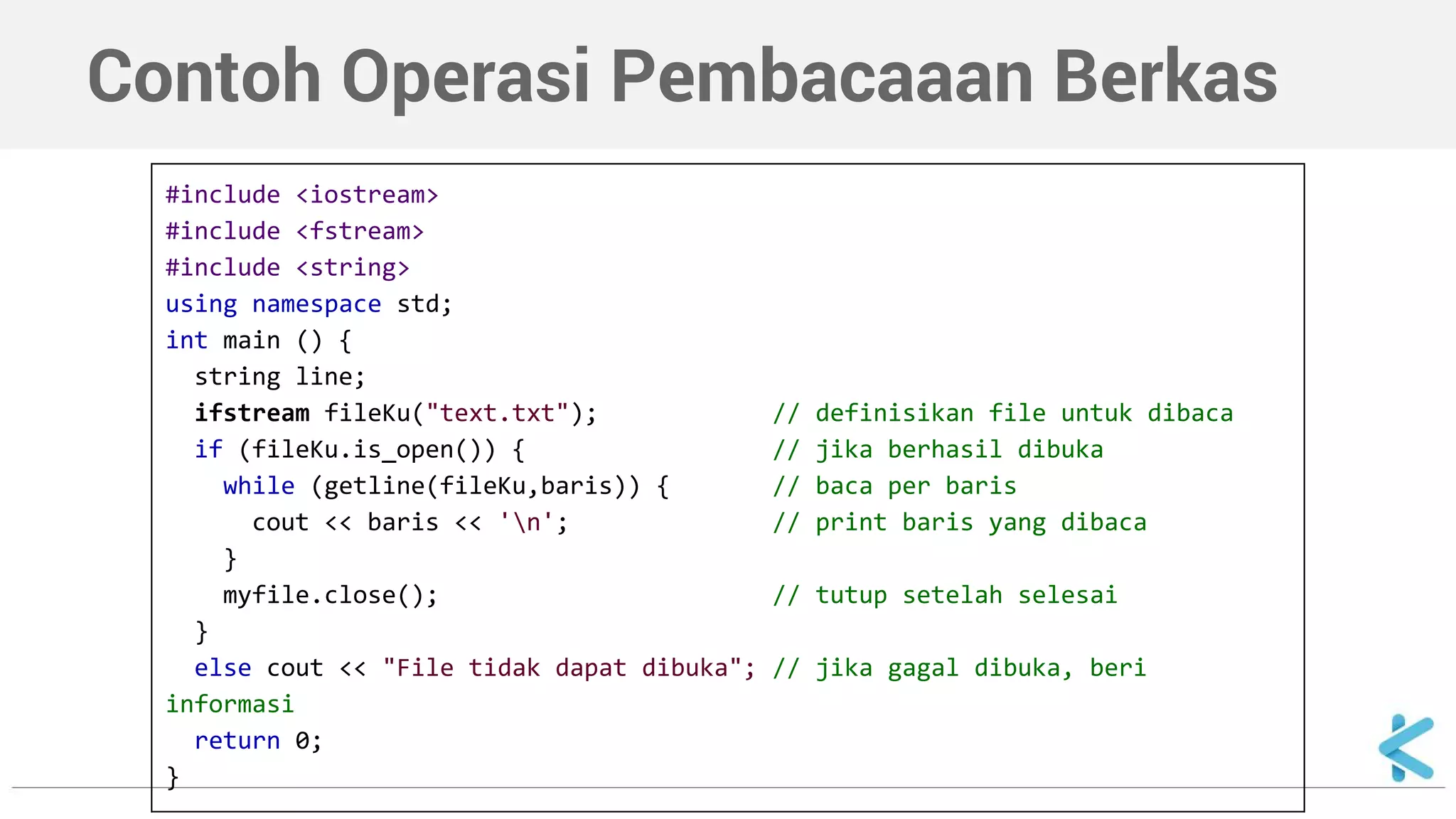 Algoritma dan Struktur Data - operasi file | PDF