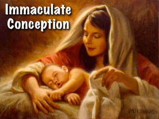 Immaculate
 Conception
 
