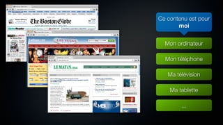 Ce contenu est pour
       moi


  Mon ordinateur

  Mon téléphone

   Ma télévision

    Ma tablette

        ...
 
