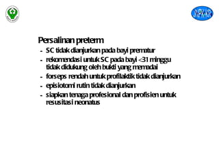08 persalinan preterm | PPT