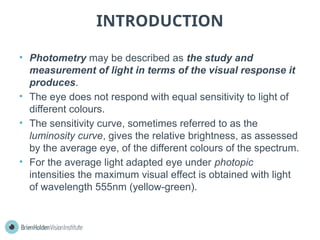 08 Photometry.pptxjjjjkkkkkoooooiiiiiiiijh | PPTX