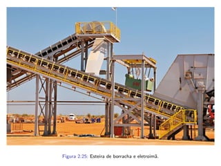 Figura 2.25: Esteira de borracha e eletroimã.
 