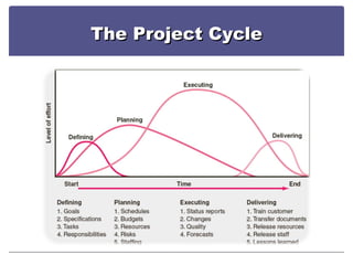 The Project Cycle 